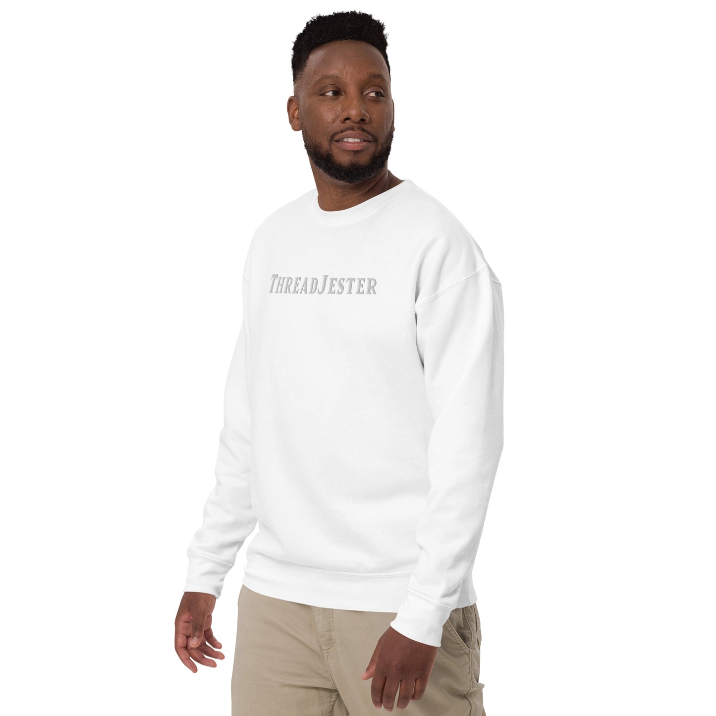 ThreadJester WHITE Sweatshirt