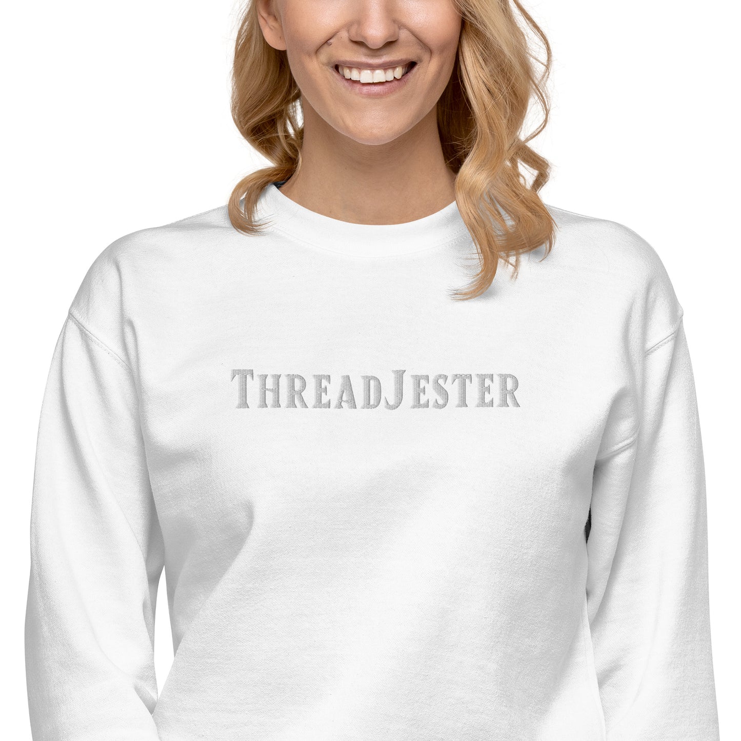 ThreadJester WHITE Sweatshirt